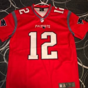 Tom Brady Alternate Red Patriots Jersey